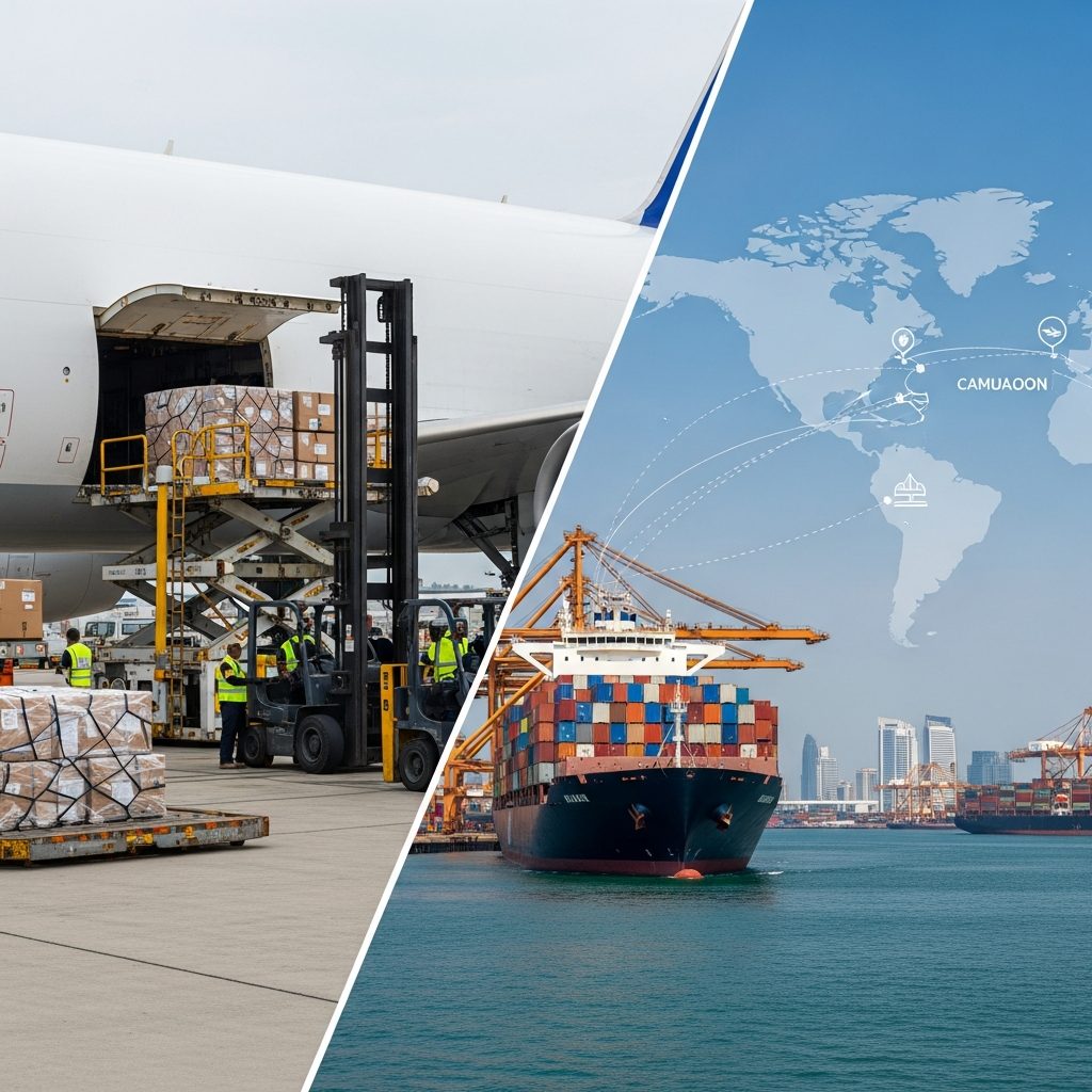 Air Freight vs Ocean Freight: Which Is Best for Shipping to Cameroon?