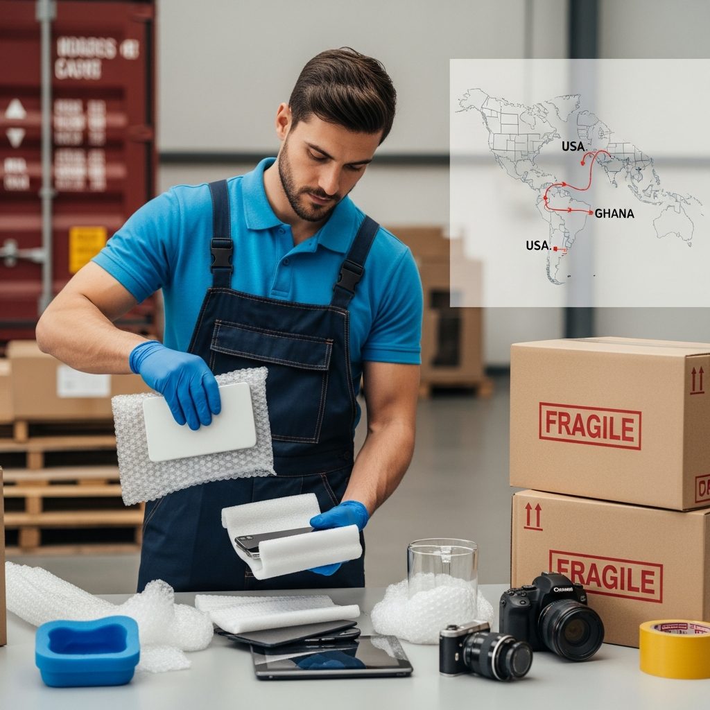 How to Package Phones, Electronics and Fragile Goods for International Shipping