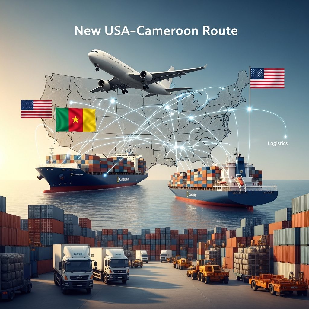 Introducing Our New Route: Shipping Between USA and Cameroon Has Never Been Easier