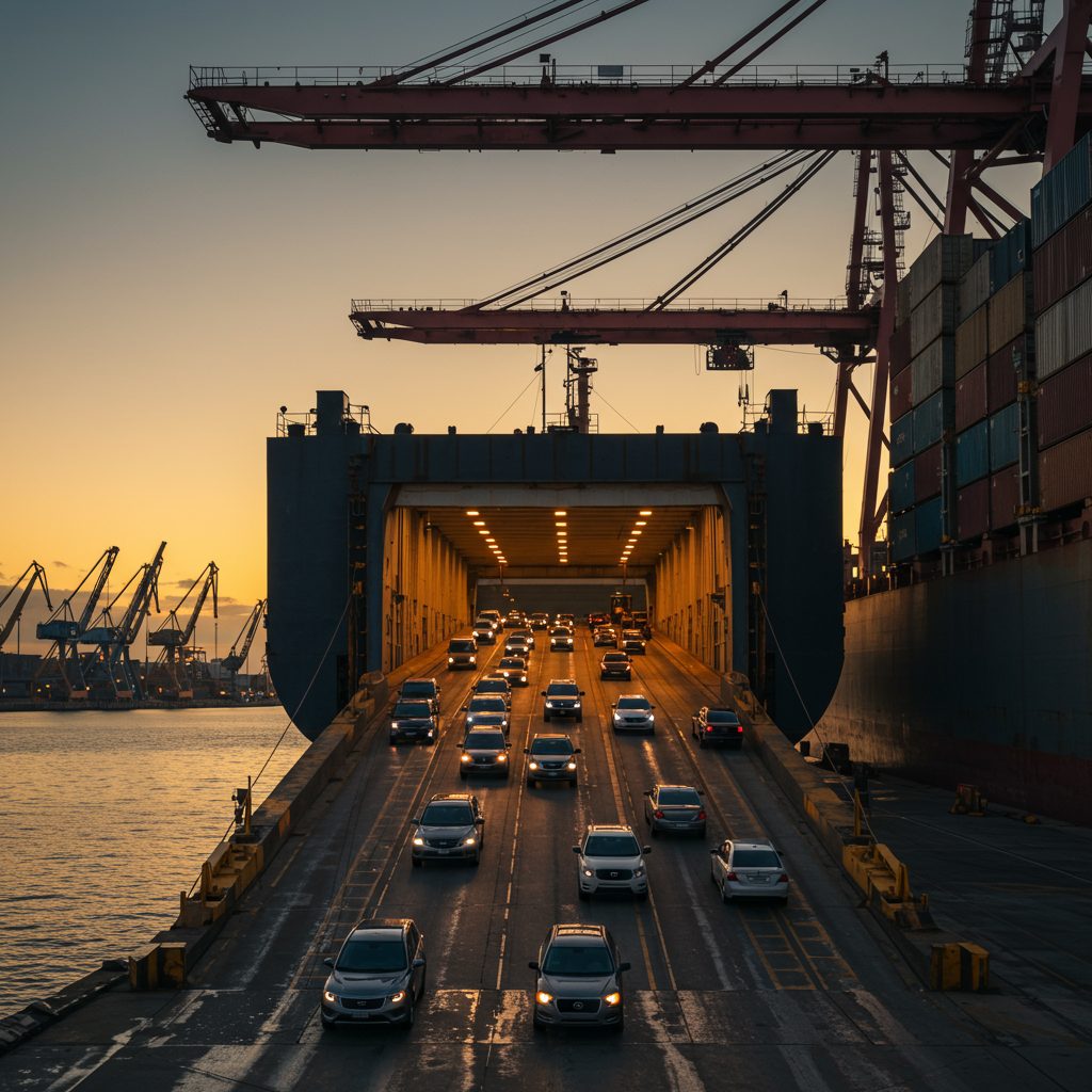 RoRo Shipping Explained: How to Ship Cars and Heavy Goods from USA to Nigeria (5–6 Weeks Delivery)