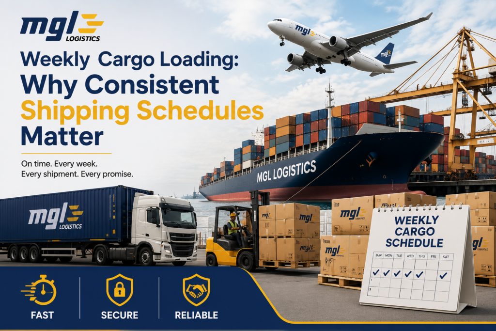 Weekly Cargo Loading: Why Consistent Shipping Schedules Matter